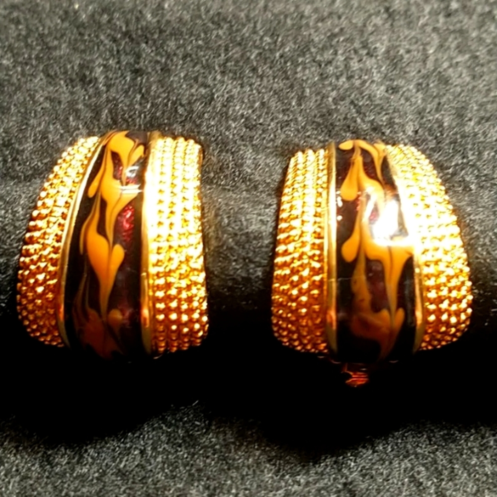 Erwin Pearl 1980's Clip-on earrings